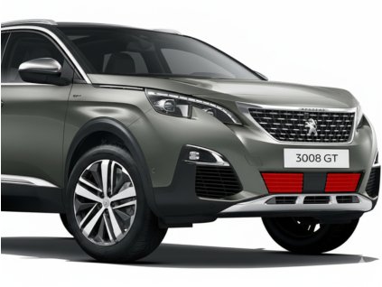 zimni clona masky chladice peugeot 3008 p84 2016 originalni kryt