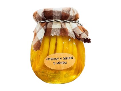 Citrony v sirupu