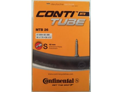 6501 duse continental mtb 26 47 559 62 559 fv 42mm galuskovy ventilek