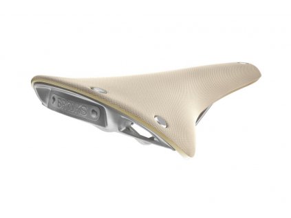 sedlo nakolo brooks cambium c17 z prirodniho kaucuku s hlinikovym ramem natural