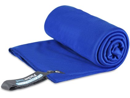 sea to summit pocket towel cobalt