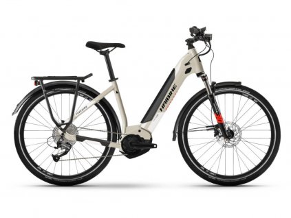 damske elektrokolo haibike trekking 4 lowstep bile L