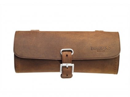 Kožená brašna pod sedlo Brooks Challenge Tool Bag AGED