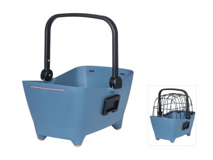 Přední koš na zvířata Basil Buddy faded denim 32l