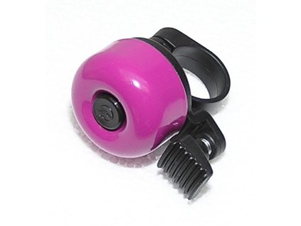 zvonek na kolo cink fialovy