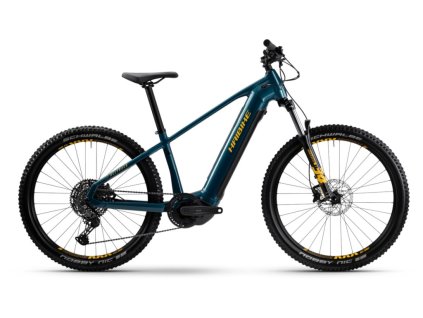Menší elektrokolo Haibike Alltrack 6 High modré 40 cm