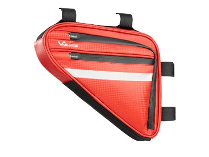 ramova brasna na kolo valkental triangle frame bag red