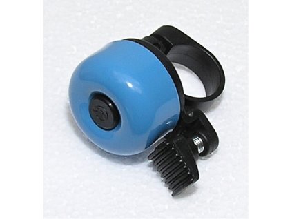 zvonek cink průměr 35mm světle modrý