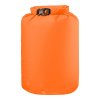 ortlieb dry bag ps10 22l vodotesny lehky vak na obleceni oranzovy zezadu