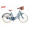 damske mestske kolo s kosikem Kolos modre
