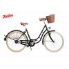 damske mestske kolo s kosikem Kolos cerne