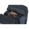 basil miles dubbele fietstas 34 liter zwart grijs (2)