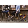 Skládací kolo Brompton H6R černé  + multifunkční nářadí zdarma