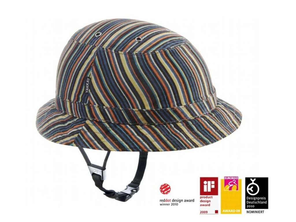 1053 cyklisticka prilba yakkay tokyo color stripe potah