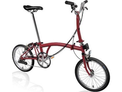 brompton skladaci kolo m6 house red