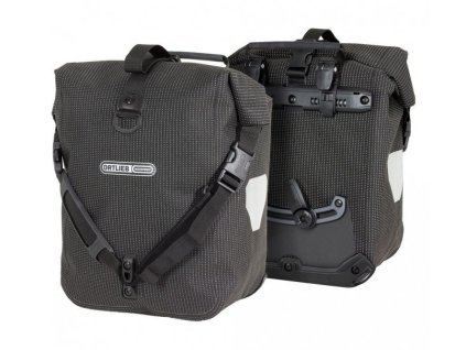 reflexni cyklobrasny ortlieb sport roller hih visibility cerne