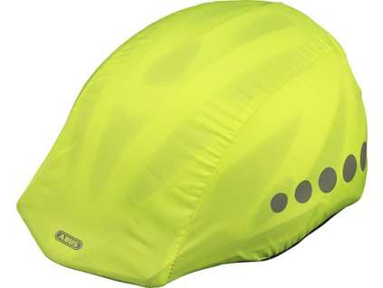 plastenka na prilbu abus rain cap yellow fluo 01