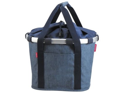 klickfix bikebasket twist modra