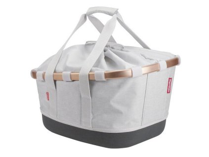 zadni textilni taska na kolo klickfix twist sky rose uniklip