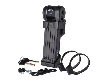 skladaci zamek na kolo axa fold ultra 90 8 cerna