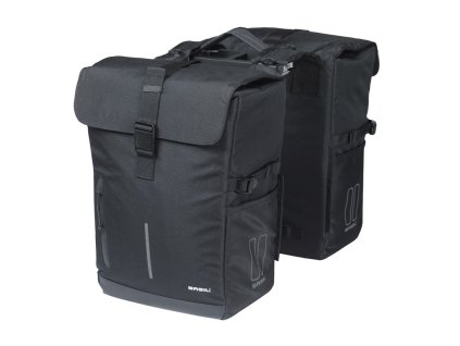 36622 dvojita taska basil move mik cerna 30l