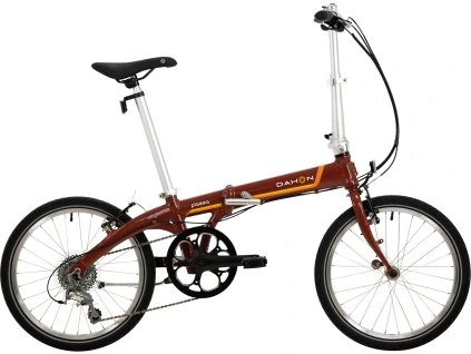 skladaci kolo dahon piazza d8 hnede