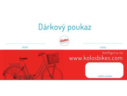 4893 darkovy poukaz kolos
