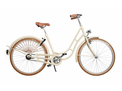 kolos no1 kremovy hnede pneu mestske kolo v retro stylu