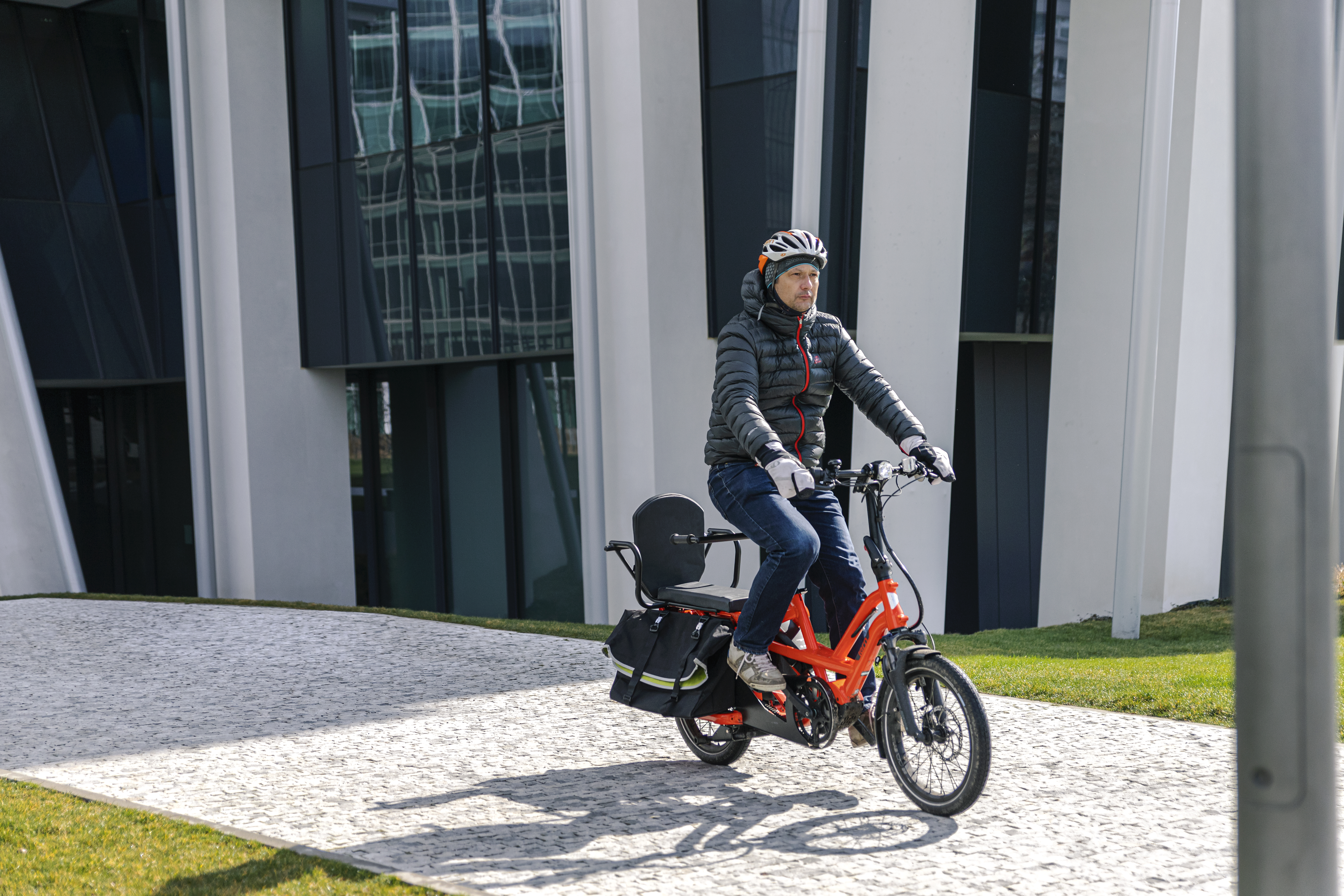 Nákladný elektrický bicykel Tern GSD – Petr Štěpánek