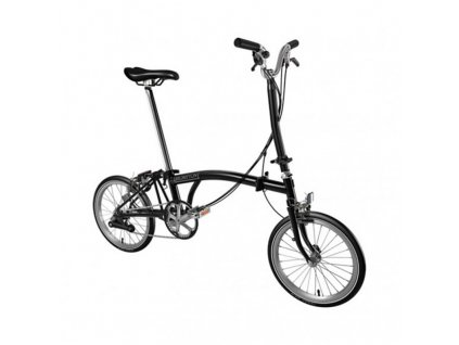 4599 skladaci kolo brompton h6 cerne