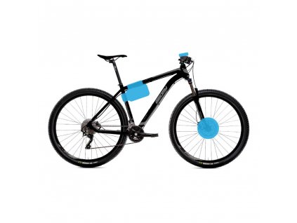 Prestavba na elektrobicykel v prednom kolese 500W, 15,6Ah kapacita brašnové batérie, s dispejom, 28 "/ 26" (Průměr ráfku 28")