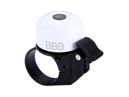 zvonek na kolo cink bily