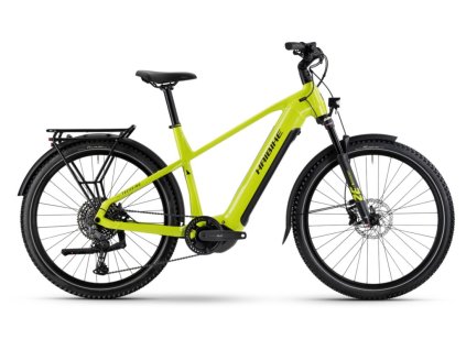 44131 e bike haibike trekking 5 high panske lime black xl