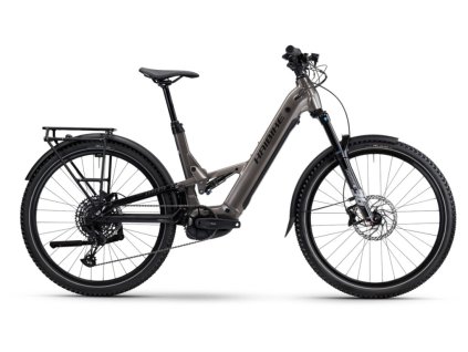 44302 damske elektrokolo haibike adventr 10 low celoodpruzene met sand black m