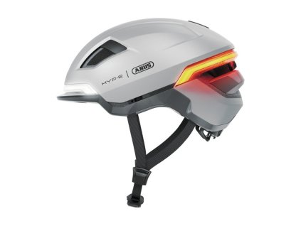 prilba na kolo Abus hyp e gleam silver