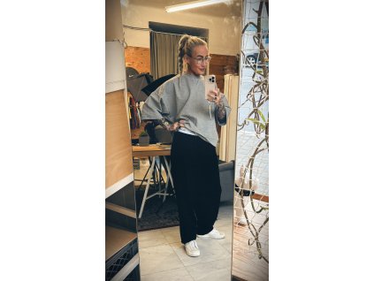 halena halfway short grey melange