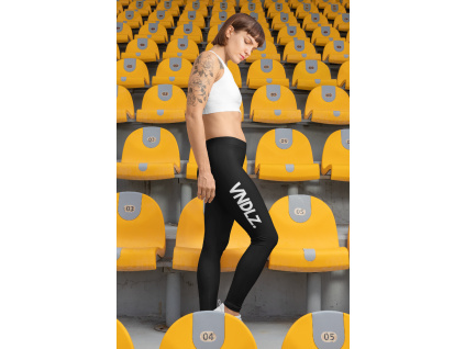 leggings mockup of a woman posing at a stadium 28728 (1)