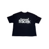 Forever Fracek short boxy top černá