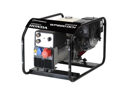 Rámová profesionální elektrocentrála se svářečkou WP 220 DCH