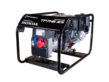 Rámová profesionální elektrocentrála TP 7 HE AVR