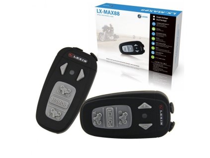 Interkom Lexin MAX88 Dual Kit, černá