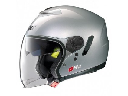 Moto helma Grex G4.1 Kinetic Metal Silver 3
