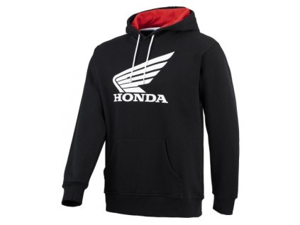 honda mikina s kapucí černá