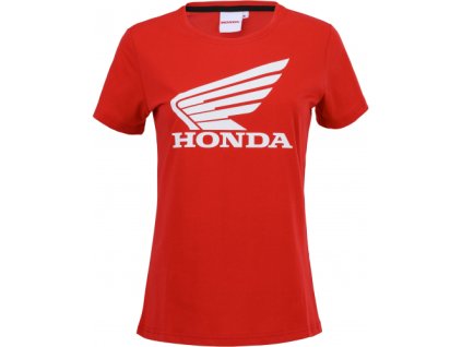 honda triko dámské červené