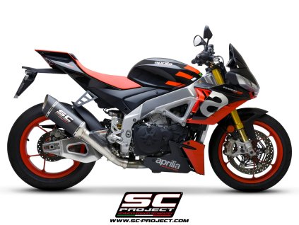 Aprilia TuonoV4 Factory my2021 SC1R Carbonio 250mm conValvola STAFFA Lato