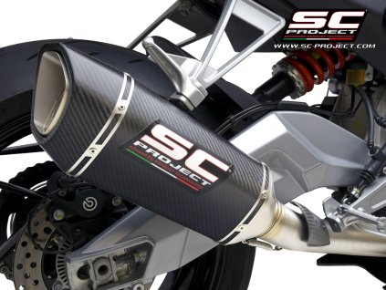 Aprilia RS660 my2021 Completo Inox Racing SC1R Carbonio Dettaglio