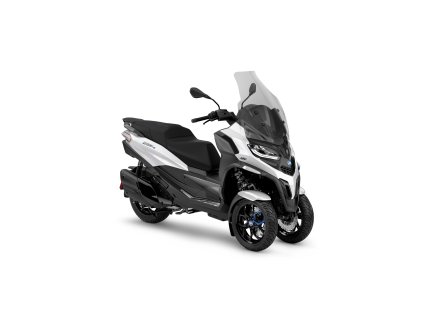 Piaggio MP3 400 S Bianco Luna 3 4 ant dx