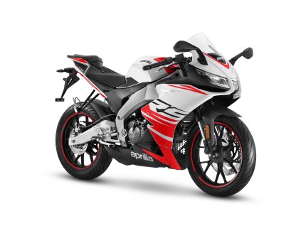 Aprilia RS 125 Kingsnake White 3 4 ant dx