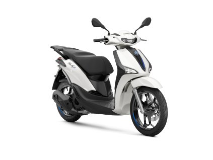 Piaggio Liberty S 125 Bianco Luna 3 4 ant dx