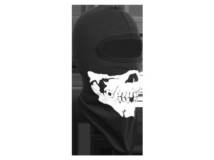 Kukla BALACLAVA SKULL, NOX (černá/bílá)